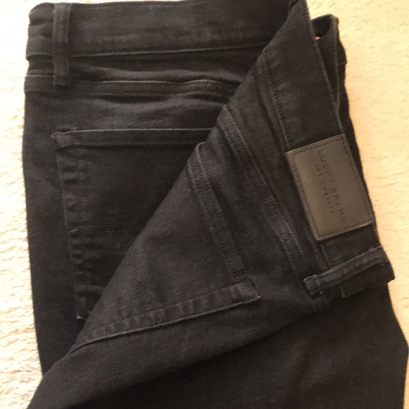 LUCKY BRAND 38x30 NWOT MENS BLACK JEANS - Picture 7 of 12